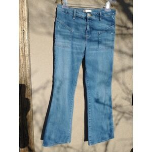 Kut from the Kloth Kelsey High Rise Ankle Flare Jeans Medium Wash Size 6 Retro